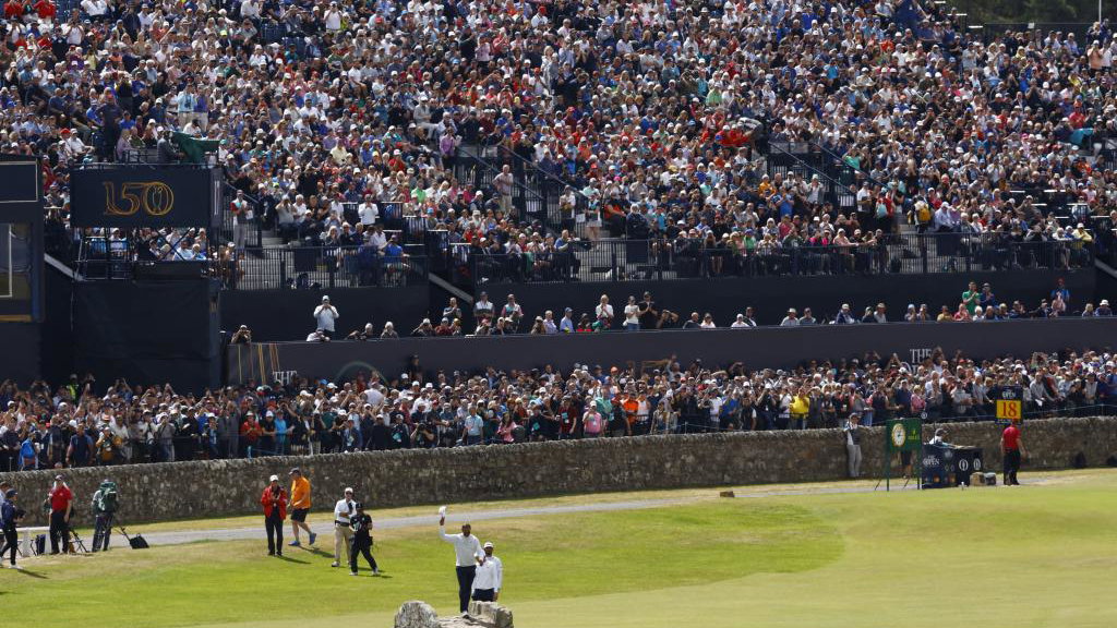 Golf fans react to the new-look Swilcan Bridge at St Andrews